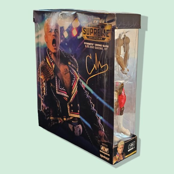 AEW Unrival Supreme Collection 1 Cody Rhodes Action Figure (Limited Edition) - Picture 3 of 11